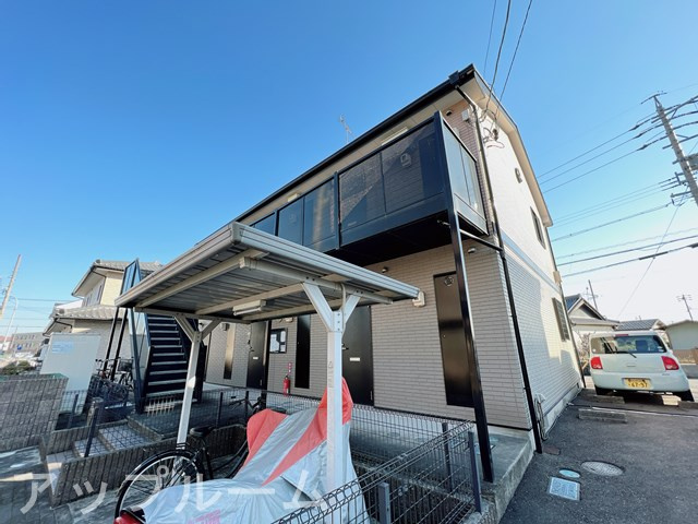 春日井市気噴町３丁目のアパートの外観