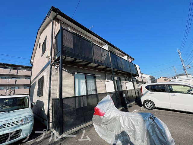 春日井市気噴町３丁目のアパートの外観