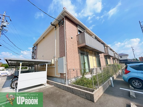 小牧市常普請３丁目のアパートの外観