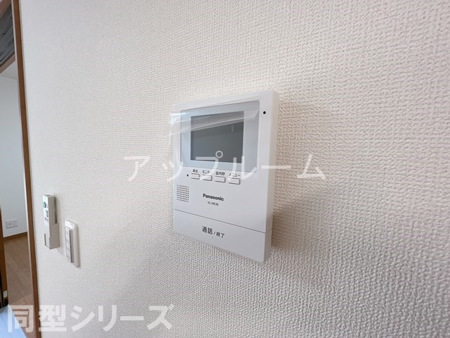 春日井市林島町２丁目のアパートのセキュリティ