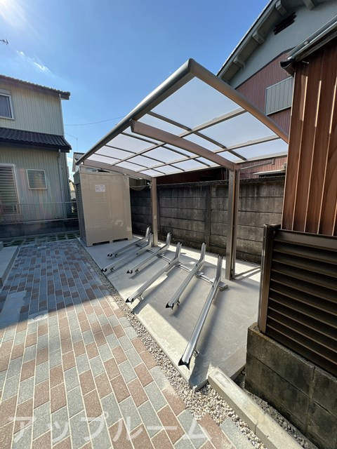 名古屋市守山区瀬古東２丁目のアパートの駐車場