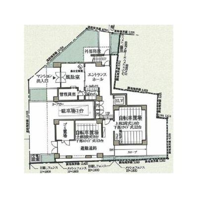 【区画図】 | プレール・ドゥーク文京茗荷谷 |  