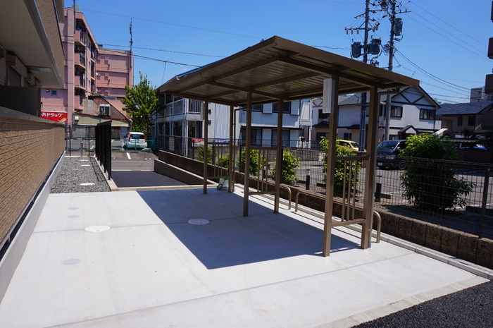 春日井市上条町４丁目のアパートのその他共用部分|駐輪場