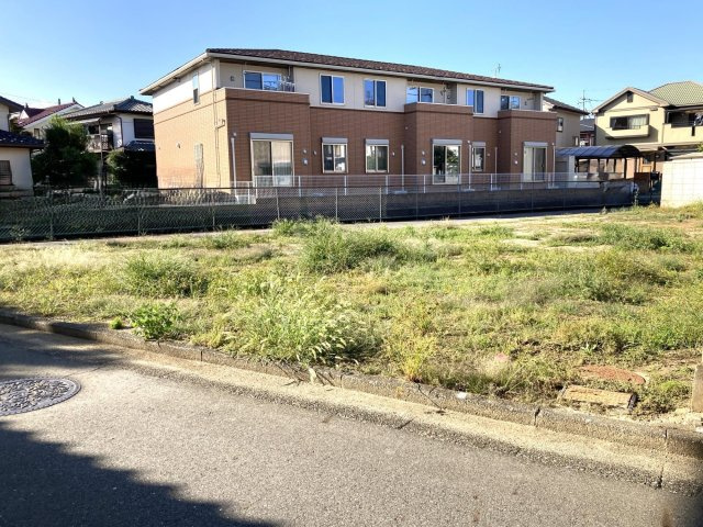 【外観】 | ブルーミングガーデン前橋市下新田町ー① | （建築前現地）