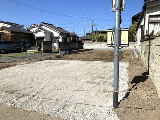 【外観】 | ブルーミングガーデン高崎市倉賀野町ー① | （建築前現地）