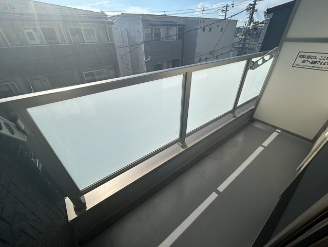 Lumiere長瀬Ⅱのバルコニー