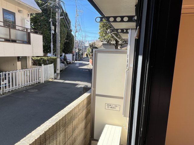 パルク東高円寺のバルコニー