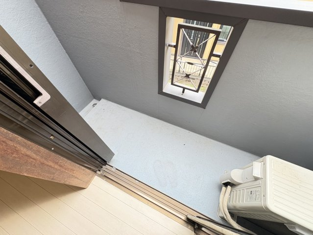 アンピオ市川のバルコニー