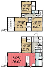 【間取り】 | Kolet千城台