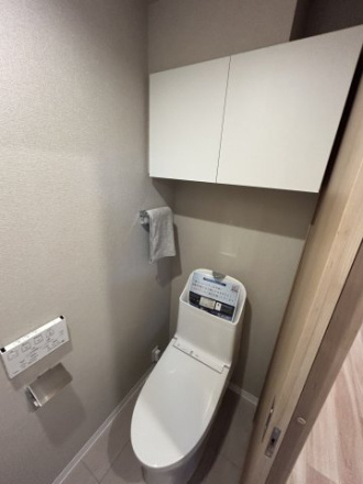 ラミーユ浦和ハイライズファーストキャッスルのトイレ|落ち着いたトイレです