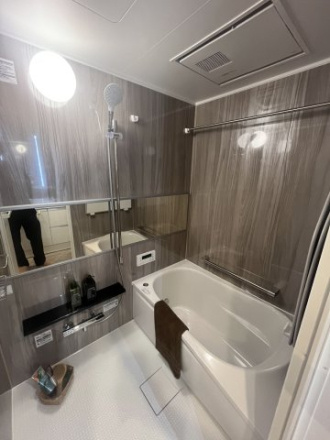 ライオンズマンション草加第２の浴室|落ち着いた空間のお風呂です