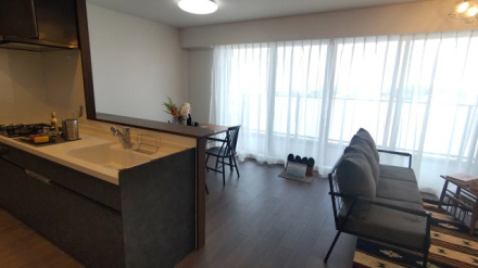 シーズンスイート志木の杜の居間・リビング|居間です