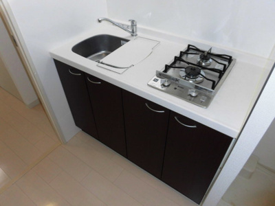 【キッチン】 | エステムコート新大阪Ⅸグランブライト | ２口コンロのおしゃれなキッチンです
