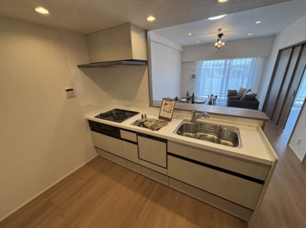 ユトリシア五番街のキッチン|お料理しやすいキッチンです