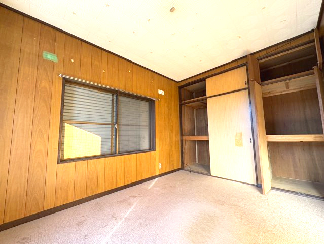 200㎡越えの宅地と庭付き！大田原市実取　中古戸建の洋室|2F洋室です