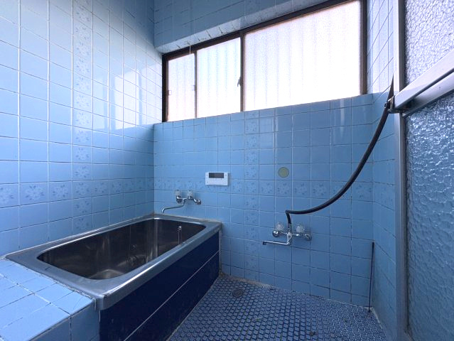 200㎡越えの宅地と庭付き！大田原市実取　中古戸建の浴室|日々の暮らしに欠かせないお風呂です