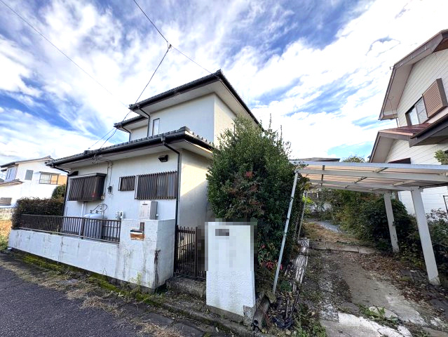 200㎡越えの宅地と庭付き！大田原市実取　中古戸建の外観|外観は落ち着いています