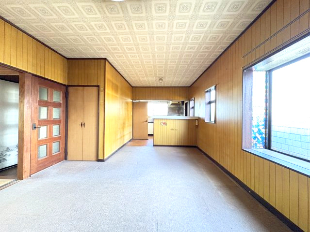 200㎡越えの宅地と庭付き！大田原市実取　中古戸建のキッチン