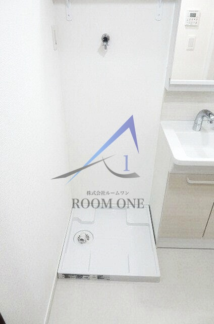 グランパレス南麻布仙台坂の設備|洗濯機置場です。