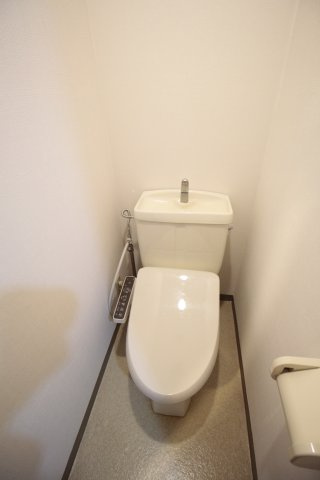 萩コーポのトイレ|ウォシュレット付き！