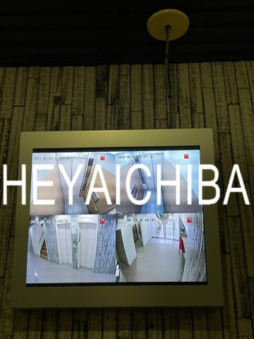 上野ロイヤルハイツのセキュリティ|防犯カメラモニター