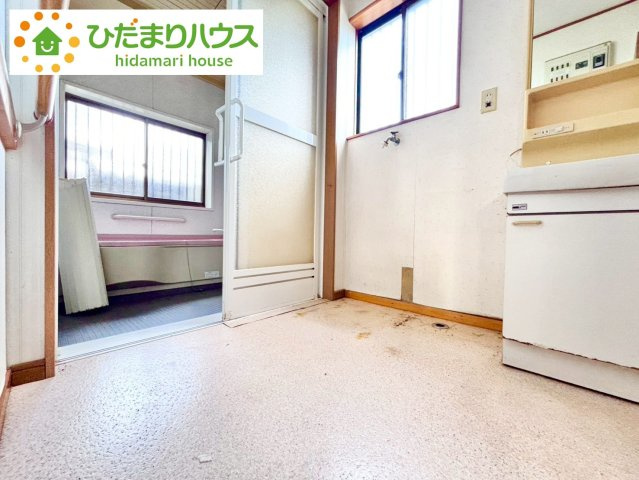 野田市木間ケ瀬　中古戸建の脱衣所