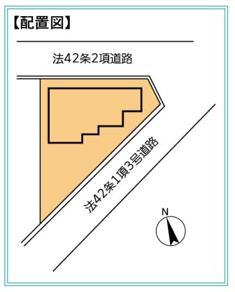 野田市木間ケ瀬　中古戸建の区画図
