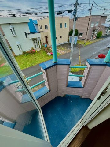 花川南7条1丁目のバルコニー