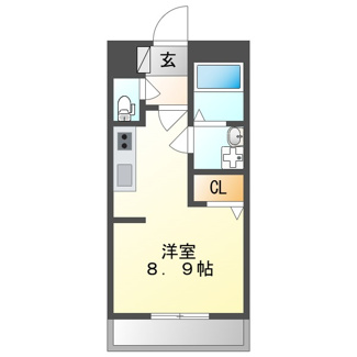 【間取り】 | LIBTH松山Ⅲ