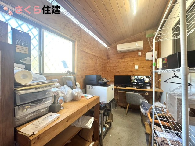 益子町店舗戸建のその他|事務所　防犯カメラのモニター付き