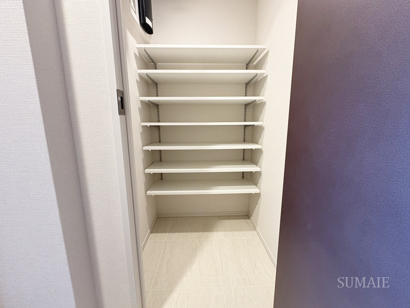 ロイヤルパークス赤羽ノースの収納|収納のためのスペースです