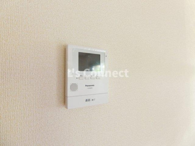 【セキュリティ】 | パレスもみじ | 突然の来客もＴＶモニターホンでしっかり確認。