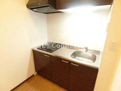 【キッチン】 | シャノワール岩沼 | ２口ガスコンロのシステムキッチン。