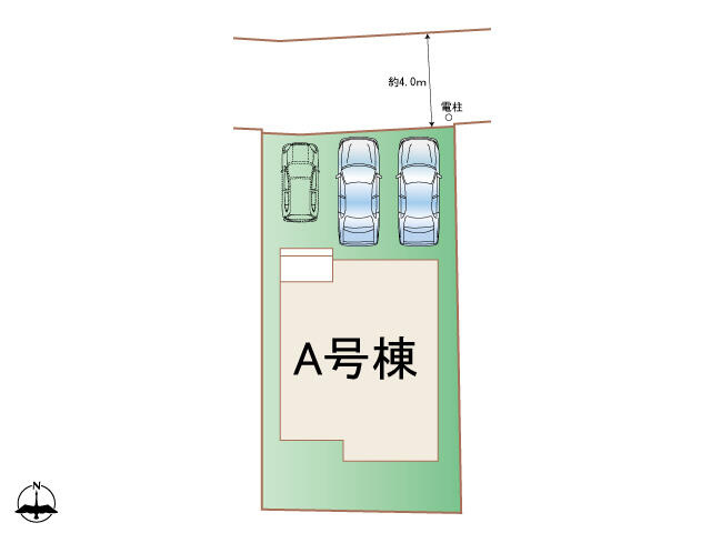 ハートフルタウン宇都宮市西川田町1000番　新築一戸建ての区画図