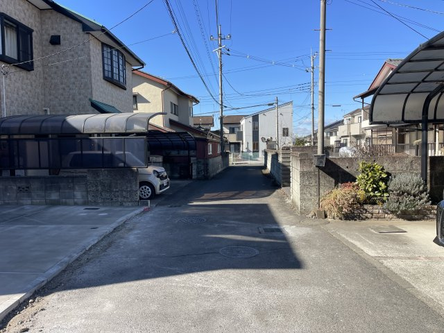 ハートフルタウン宇都宮市西川田町1000番　新築一戸建ての前面道路含む現地写真|前面道路含む現地写真です