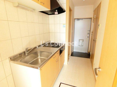 【キッチン】 | ラ・ジュルネ | ２口ガスコンロのシステムキッチン。