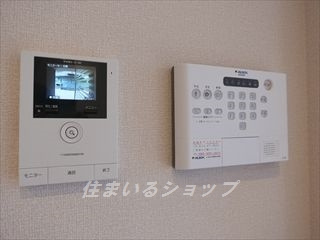 広島市安佐北区可部７丁目のアパートのセキュリティ|ALSOK端末とTVドアホン