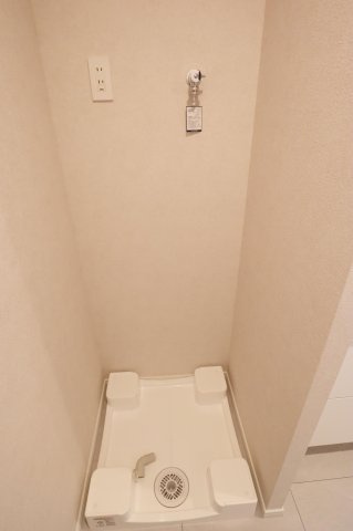 【ランドリースペース】 | ブライトンヒルズ藤崎 | 水回りすべて新品なので安心してご使用いただけます