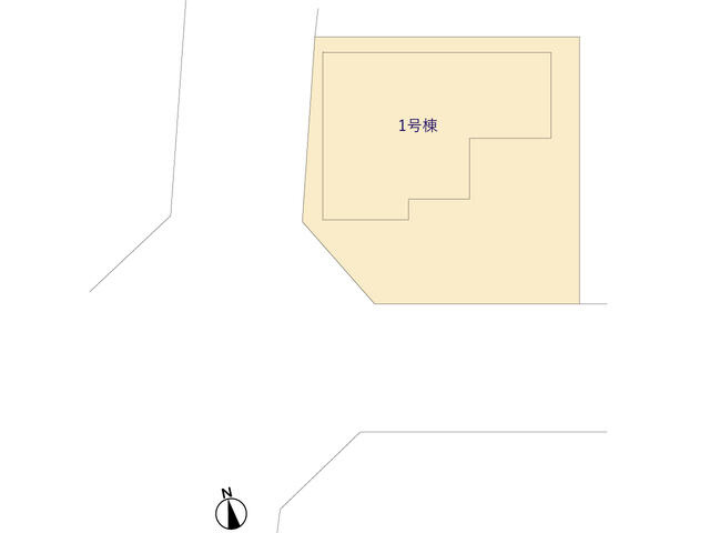 グラファーレ小山市犬塚３期　新築一戸建ての区画図