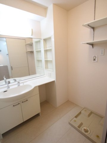 ファミールひばりの洗面所