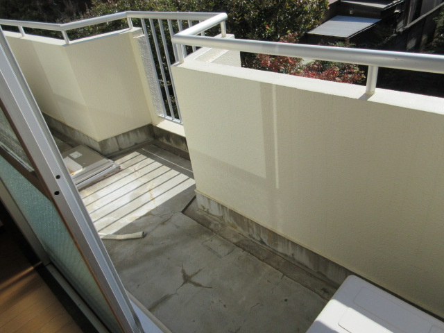 保谷コーポのバルコニー
