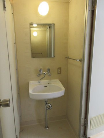 保谷コーポの洗面所