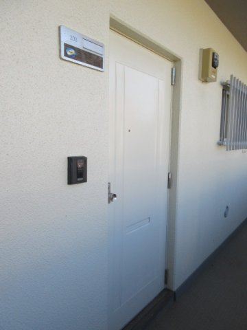 保谷コーポの玄関