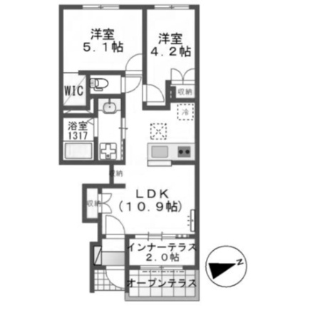 コルザの間取り