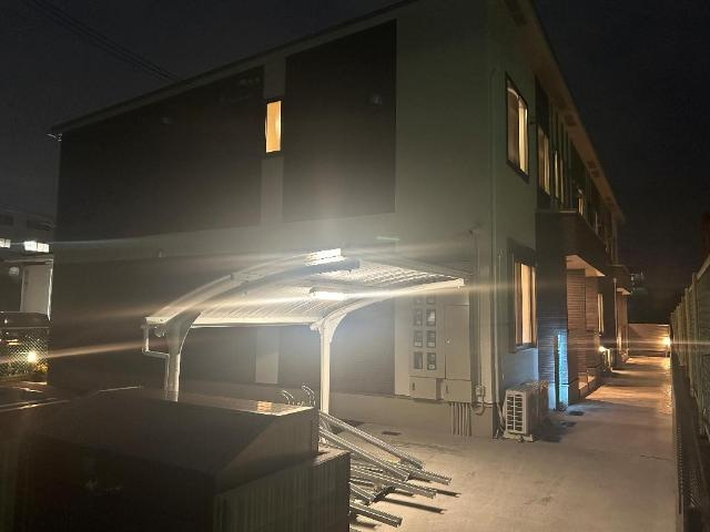 Orange villa 堀溝の外観|外観写真（夜）