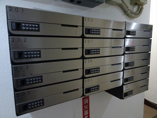 メゾンドボンシャンスのエントランス