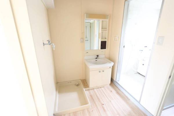 ビレッジハウス七城2号棟の洗面所|ビレッジハウスの同一物件・同一タイプの間取りの写真です