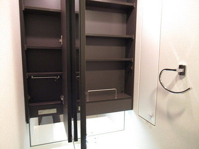 【洗面所】 | サンクタス文京大塚 アヴァンテラス | 洗面所収納