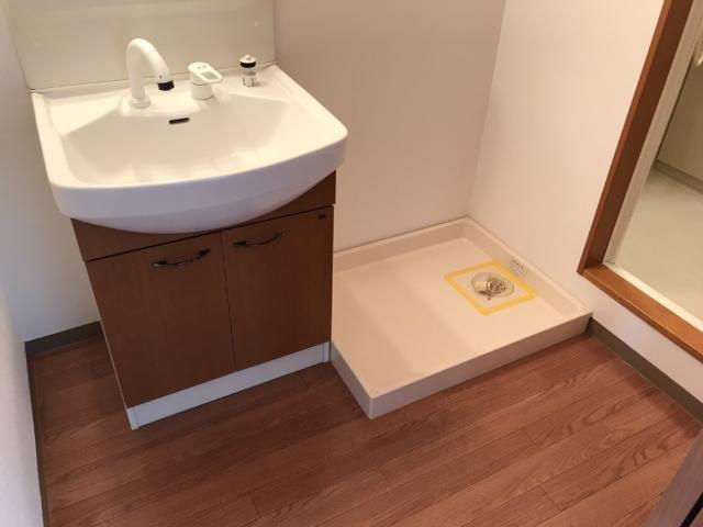 グリーンハイムの洗面所|洗髪洗面化粧台