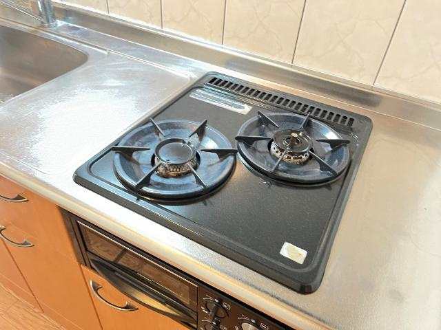 ハッピーオウルのキッチン|ガスコンロ